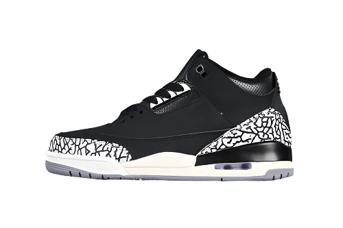 AIR JORDAN 3 RETRO OFF NOIR WHITE/BLACK/GREY - Soul Replicas