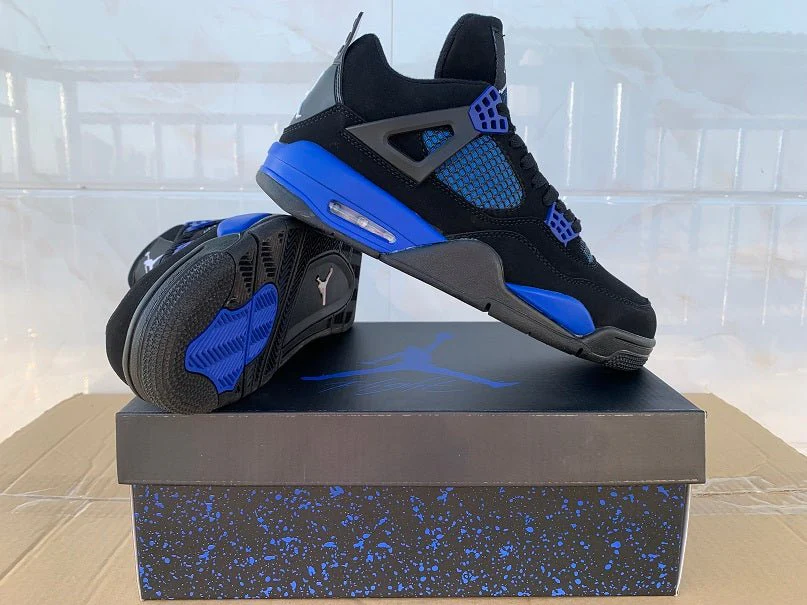 JORDAN 4 x BLUE THUNDER - Soul Replicas
