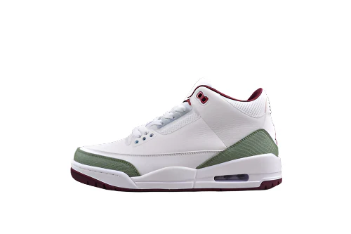 AIR JORDAN 3 RETRO YEAR OF THE DRAGON WHITE/GREEN/RED - Soul Replicas