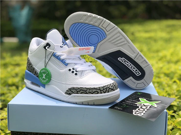 JORDAN 3 RETRO x UNC - Soul Replicas