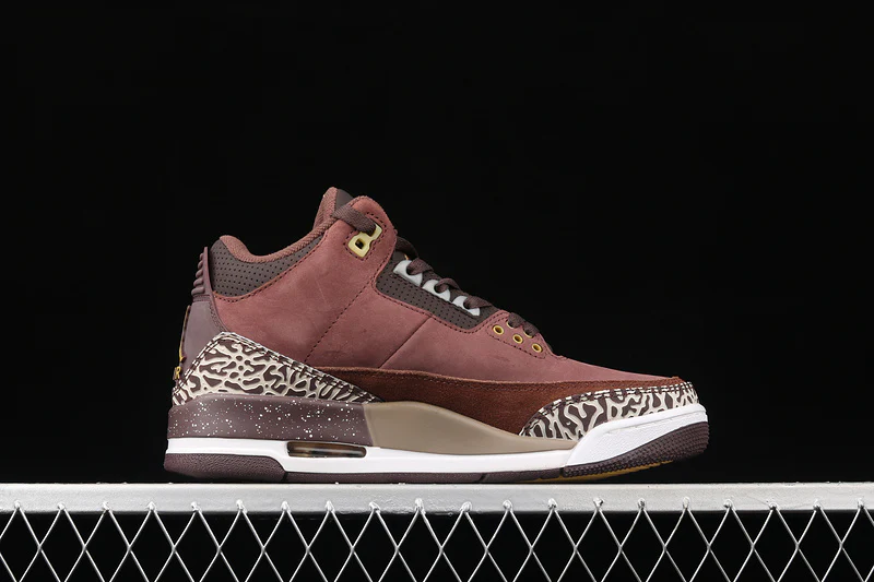 AIR JORDAN 3 RETRO HIGH OG ANTIQUE BRASS BROWN/WHITE/BLACK - Soul Replicas