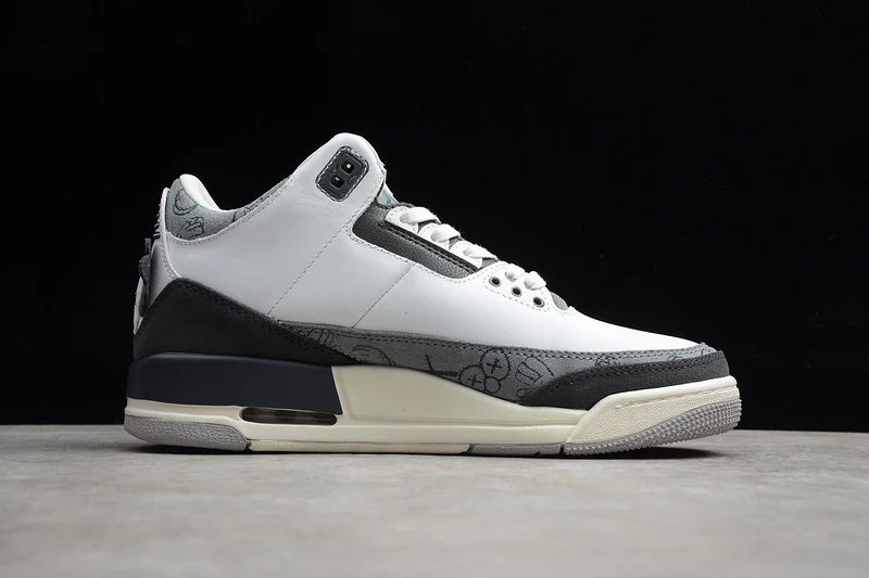 AIR JORDAN 3 WHITE/BLACK/GREY - Soul Replicas