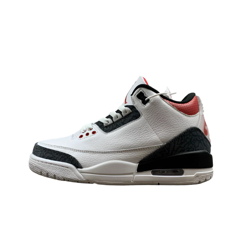 AIR JORDAN 3 RETRO DENIM SE FIRE RED WHITE/FIRE RED/BLACK - Soul Replicas