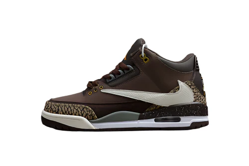 AIR JORDAN 3 RETRO TINKER NRG DARK BROWN/GOLD-BEIGE - Soul Replicas