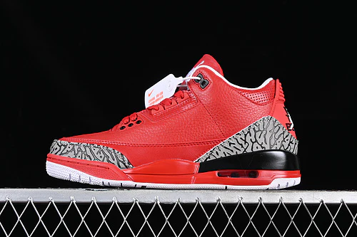AIR JORDAN 3 BLACK/RED/GREY - Soul Replicas
