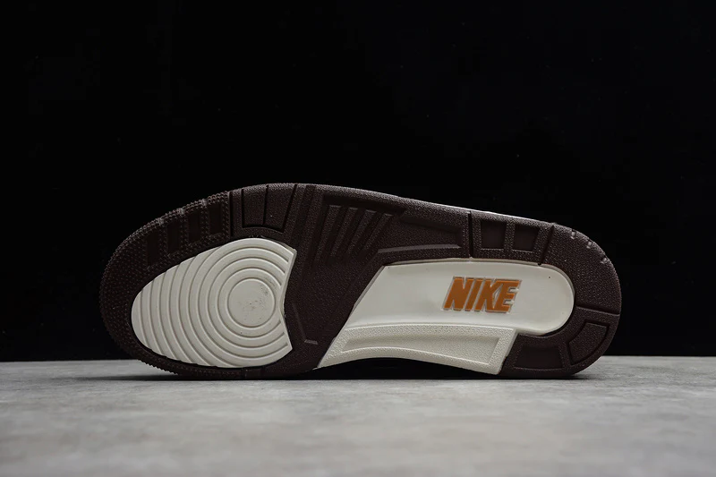 AIR JORDAN 3 RETRO TINKER NRG DARK BROWN/GOLD-BEIGE - Soul Replicas