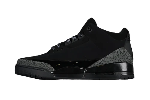 AIR JORDAN 3 RETRO BLACK/GREY - Soul Replicas