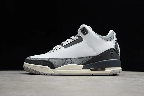 AIR JORDAN 3 WHITE/BLACK/GREY - Soul Replicas