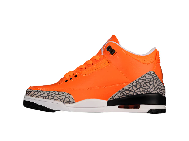 AIR JORDAN 3 RETRO ORANGE/WHITE/BLACK - Soul Replicas