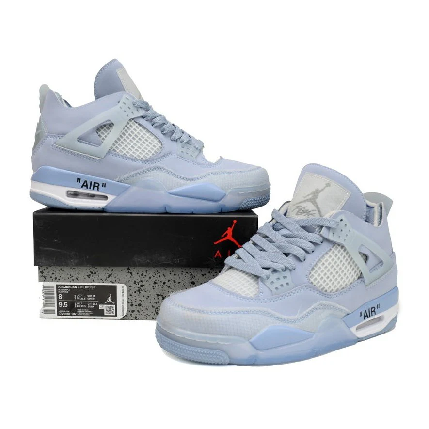JORDAN 4 x OFF-WHITE ARCTIC - Soul Replicas