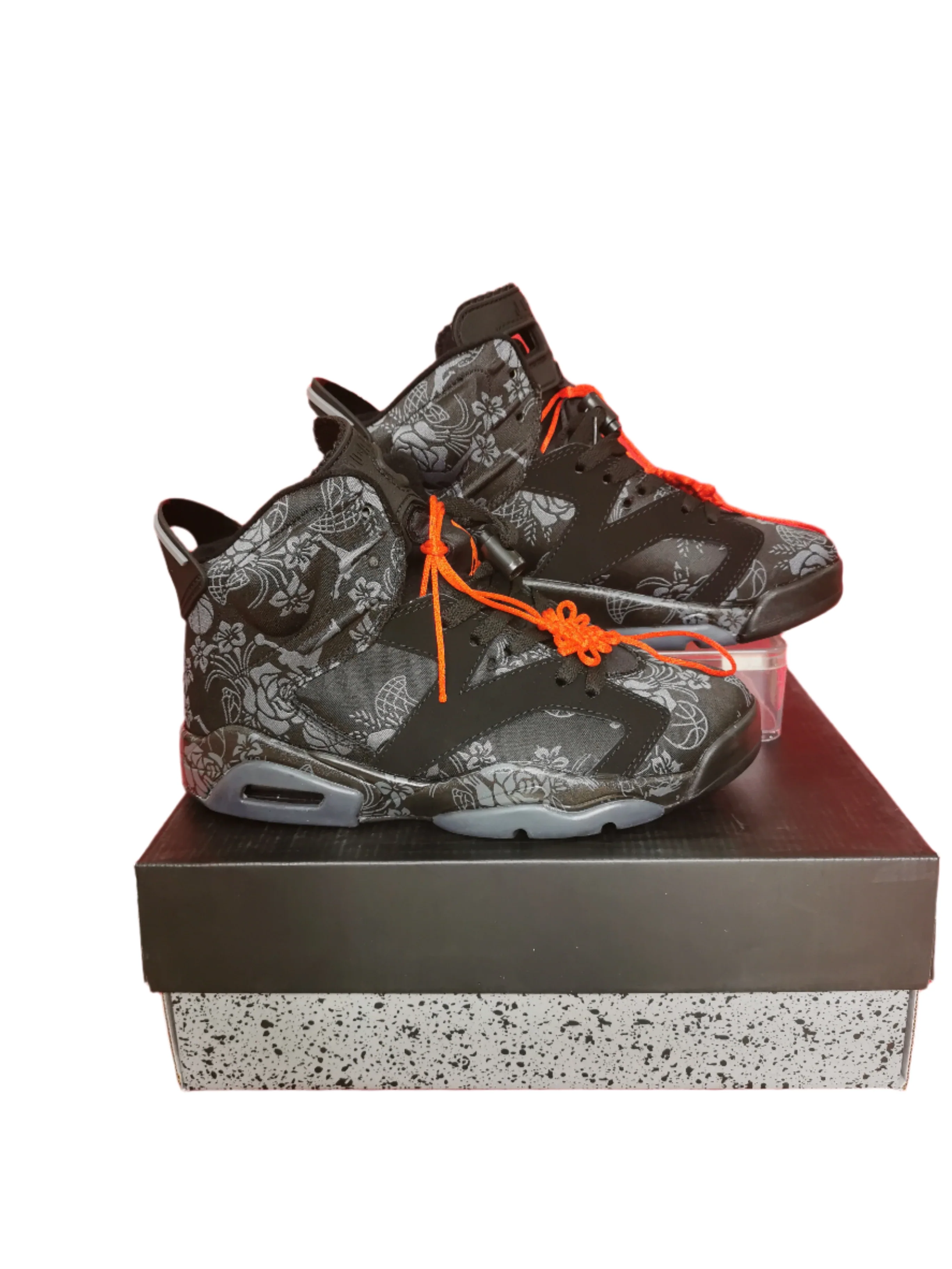 Jordan 6 Black and Orange - Soul Replicas