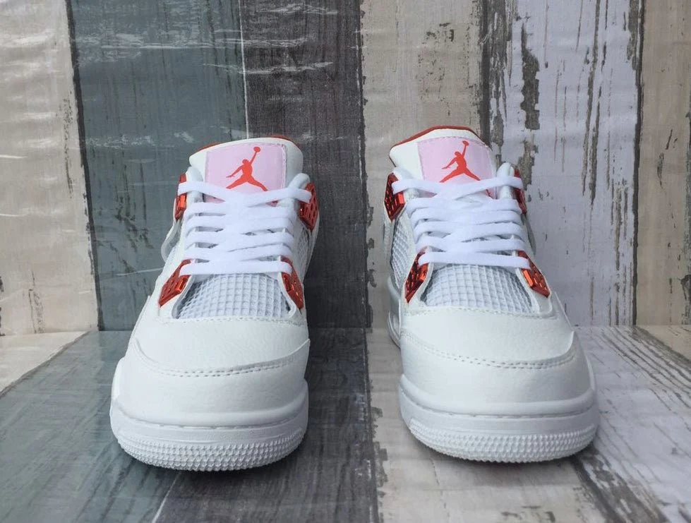JORDAN 4 x METALLIC ORANGE - Soul Replicas