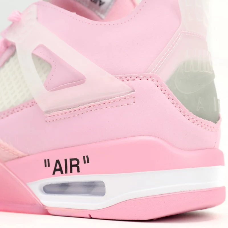 JORDAN 4 x OFF-WHITE ROSE PEACH - Soul Replicas