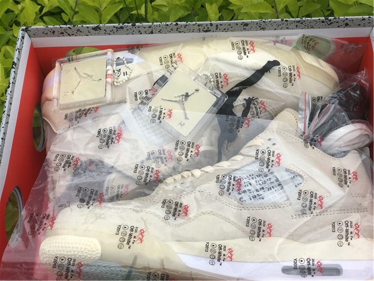 JORDAN 4 x OFF WHITE - Soul Replicas