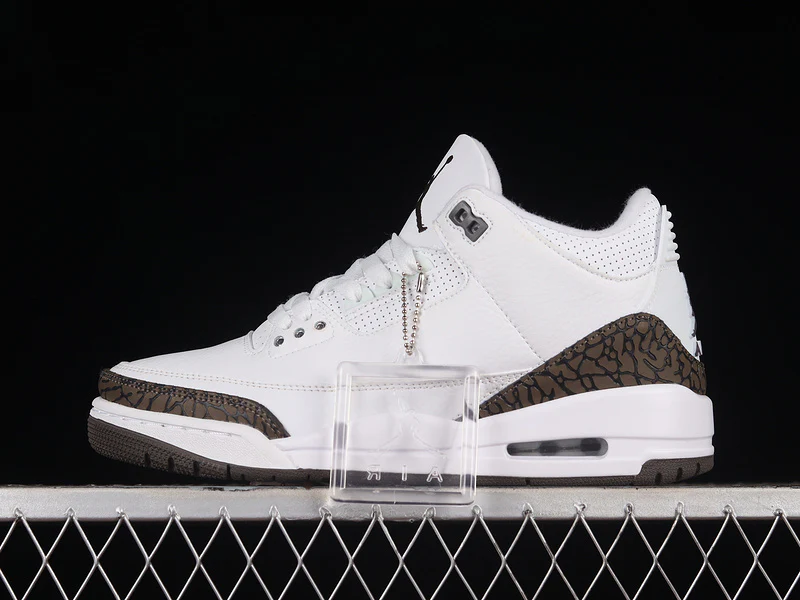 AIR JORDAN 3 RETRO MOCHA WHITE/CHROME-DARK MOCHA - Soul Replicas