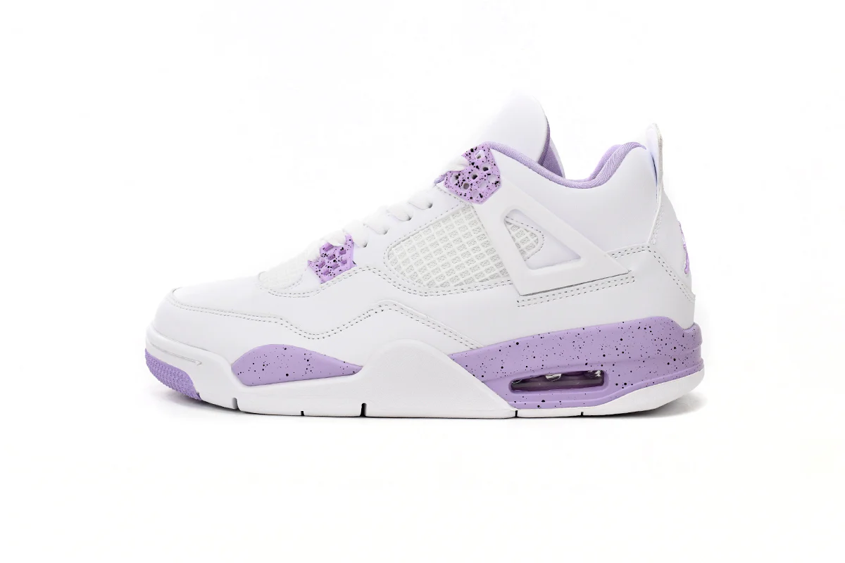 Air Jordan 4 White Purple - Soul Replicas