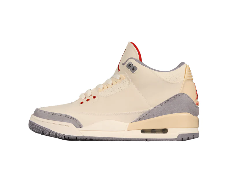 AIR JORDAN 3 RETRO SE MUSLIN/UNIVERSITY RED/CEMENT GREY/SAIL - Soul Replicas