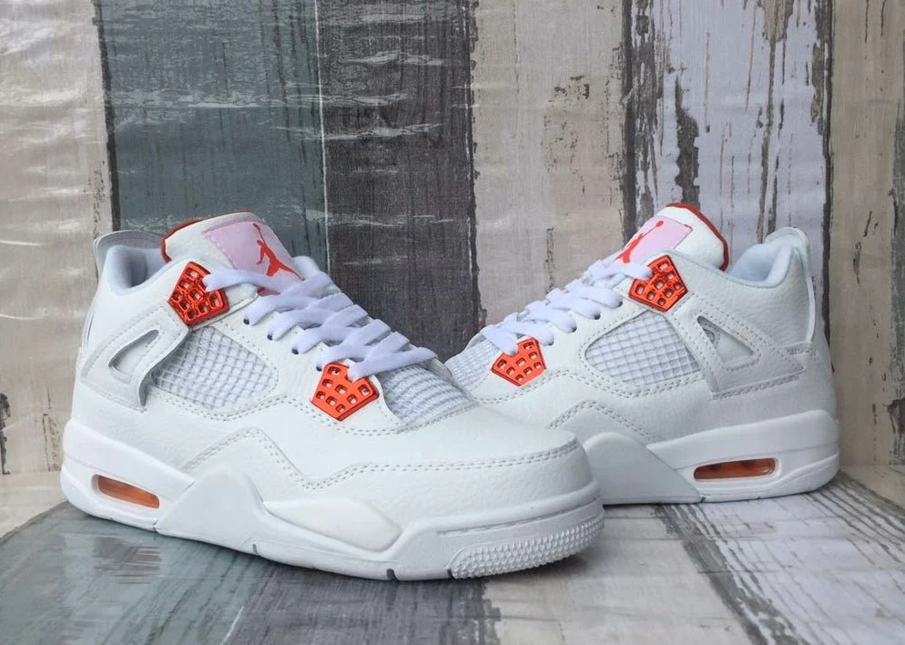 JORDAN 4 x METALLIC ORANGE - Soul Replicas