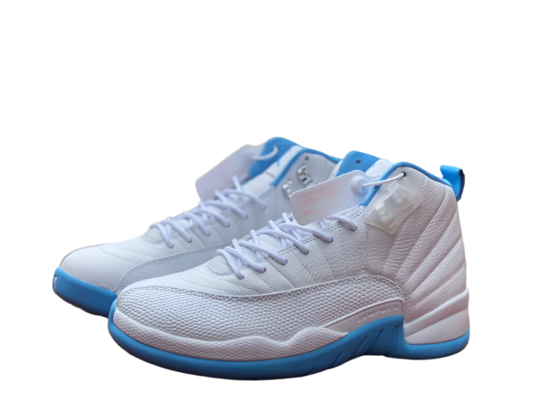 Jordan 12 Retro 'White/University Blue' - Soul Replicas