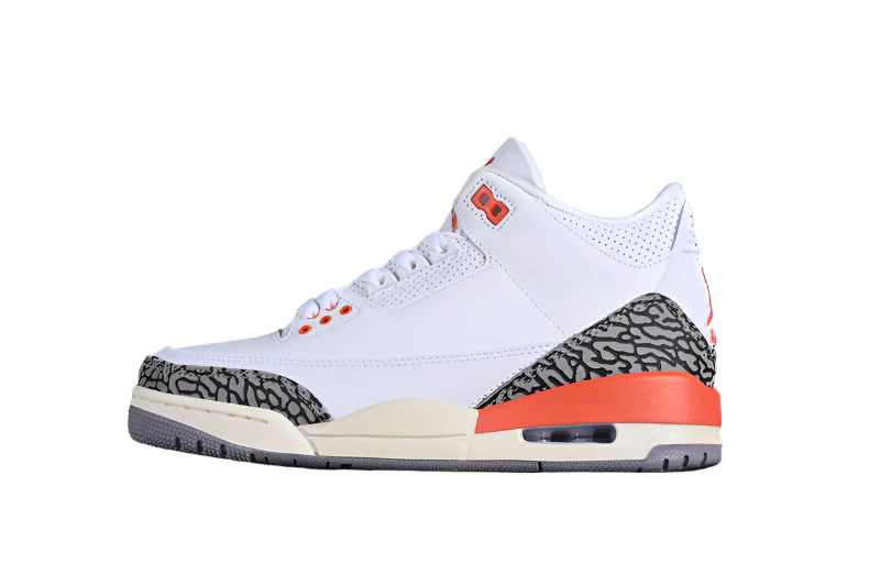 AIR JORDAN 3 RETRO GEORGIA PEACH WHITE/COSMIC CLAY/SAIL/CEMENT GREY/ANTHRACITE - Soul Replicas