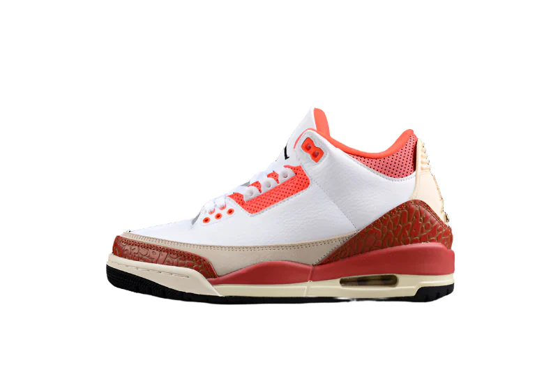 AIR JORDAN 3 RETRO GS WHITE/BLACK/MARS STONE/TEAM ORANGE - Soul Replicas
