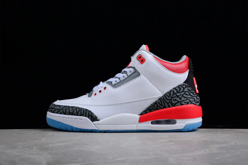 AIR JORDAN 3 RETRO WHITE/LIGHT CURRY/CARDINAL RED/CEMENT GREY - Soul Replicas