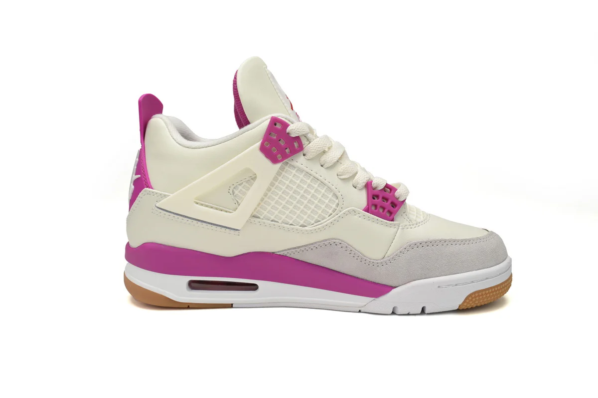 Air Jordan 4 White Purple Grey - Soul Replicas