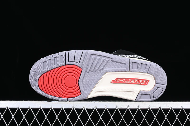 AIR JORDAN 3 RETRO BLACK/FIRE RED/METALLIC GOLD/CEMENT GREY - Soul Replicas