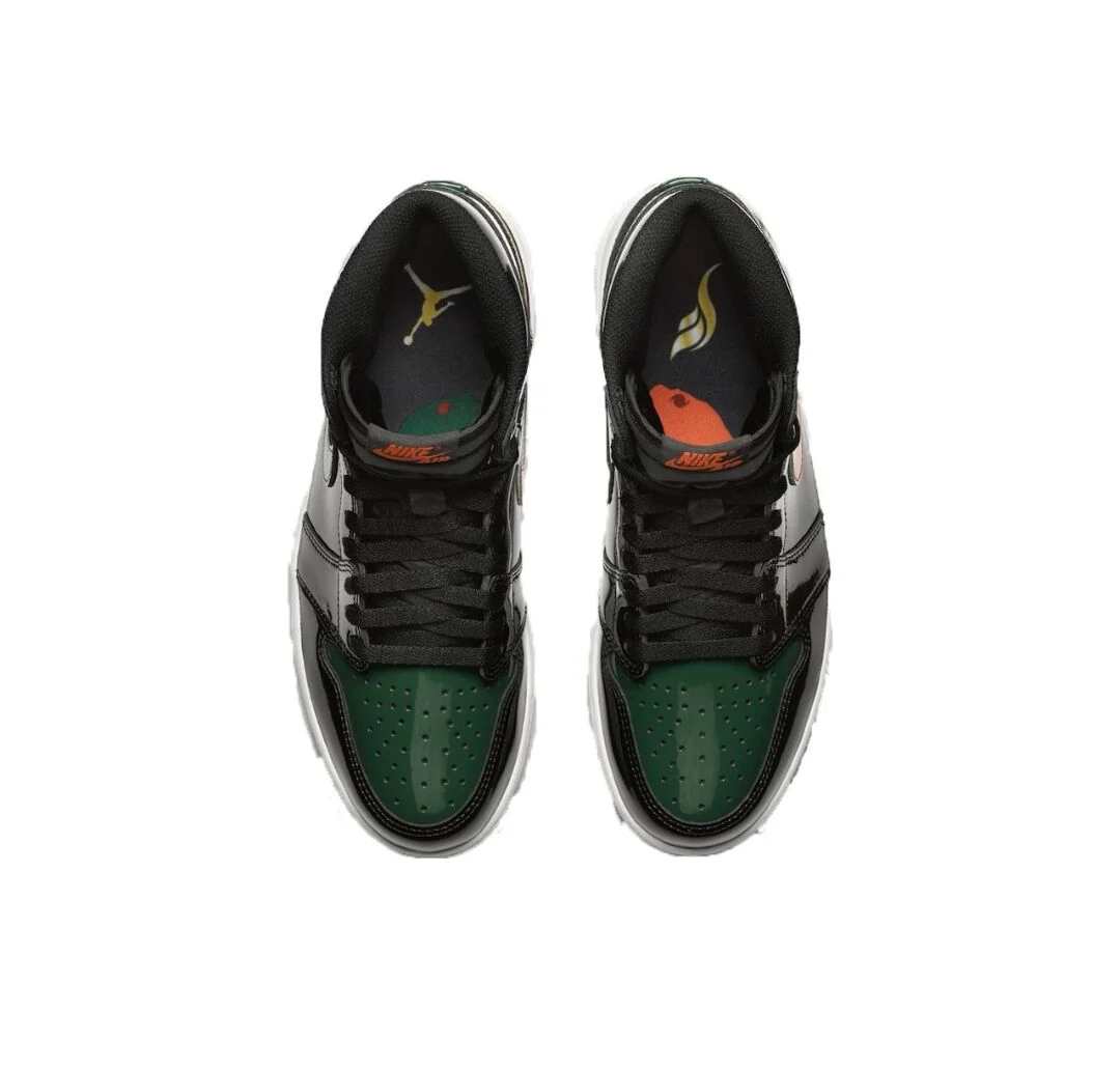 JORDAN 1 RETRO HIGH x SOLEFLY ART BASEL BLACK - Soul Replicas