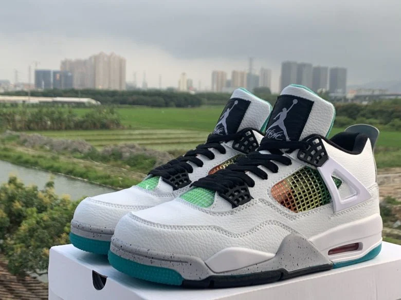 JORDAN 4 x LUCID GREEN RASTA - Soul Replicas