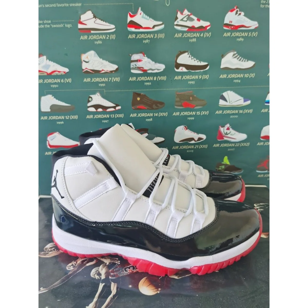 JORDAN 11 RETRO x CONCORD BRED - Soul Replicas