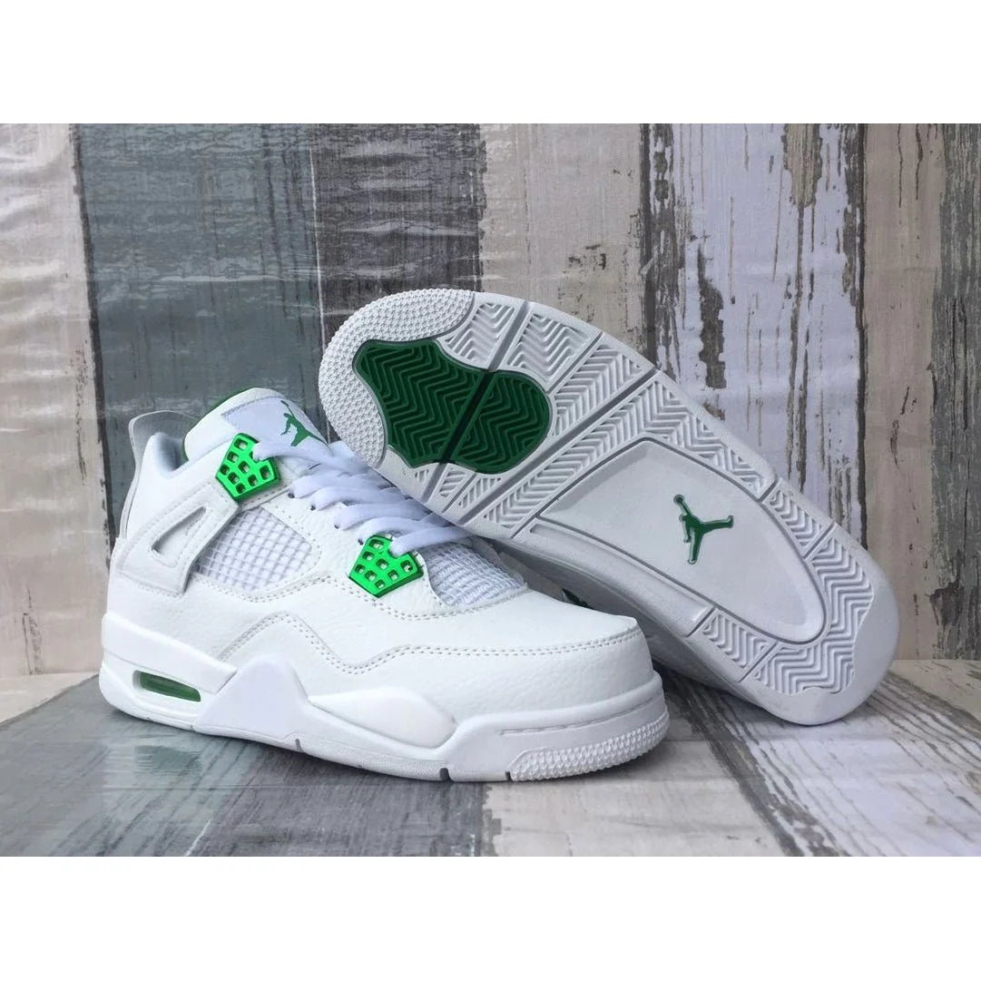 JORDAN 4 x METALLIC GREEN - Soul Replicas