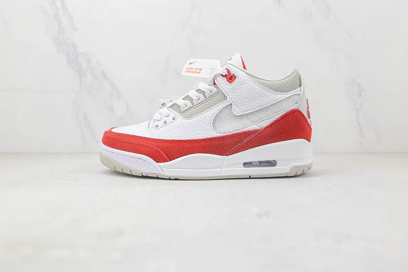 AIR JORDAN 3 RETRO TINKER WHITE/UNIVERSITY RED-NEUTRAL GREY - Soul Replicas