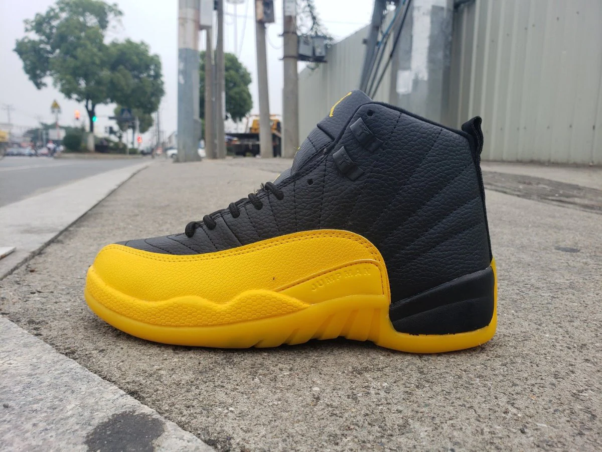 JORDAN 12 RETRO x BLACK UNIVERSITY GOLD - Soul Replicas