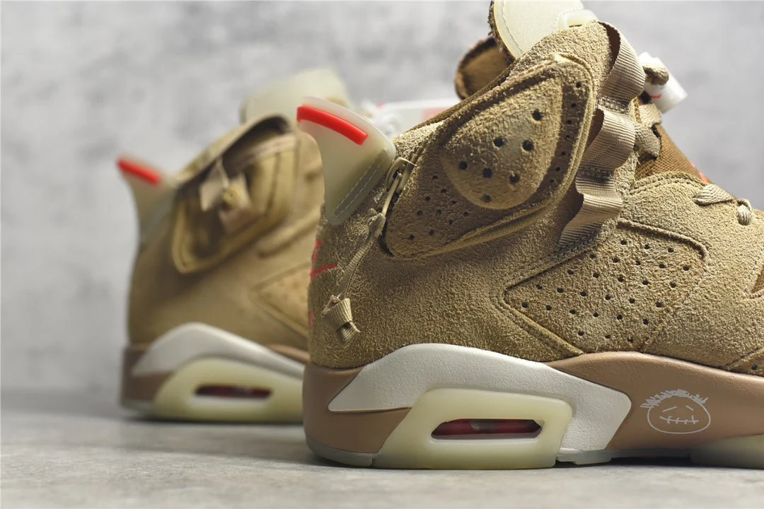 JORDAN 6 x TRAVIS SCOTT BRITISH KHAKI - Soul Replicas