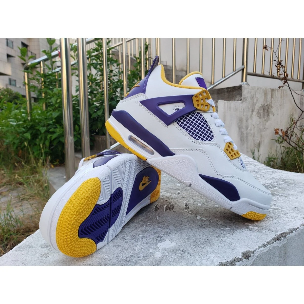 JORDAN 4 x LAKERS HOME - Soul Replicas