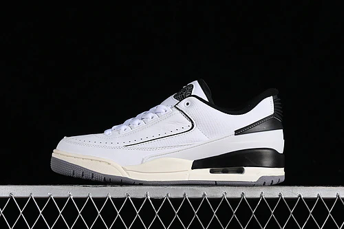 AIR JORDAN 2/3 RETRO WHITE/BLACK/SAIL/CEMENT GREY - Soul Replicas