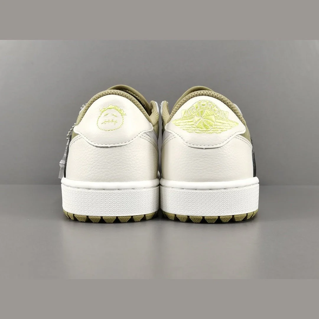 JORDAN 1 LOW GOLF x TRAVIS SCOTT NEUTRAL OLIVE - Soul Replicas