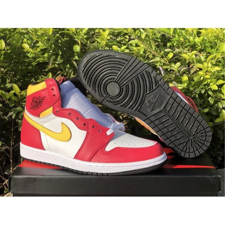 JORDAN 1 RETRO HIGH OG x LIGHT FUSION  RED - Soul Replicas