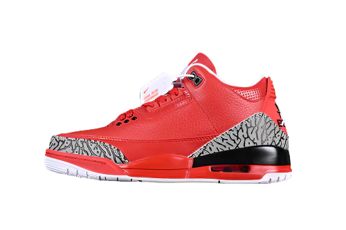 AIR JORDAN 3 BLACK/RED/GREY - Soul Replicas