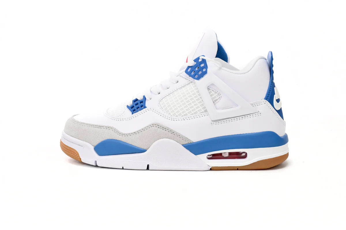 Air Jordan 4 White Blue - Soul Replicas