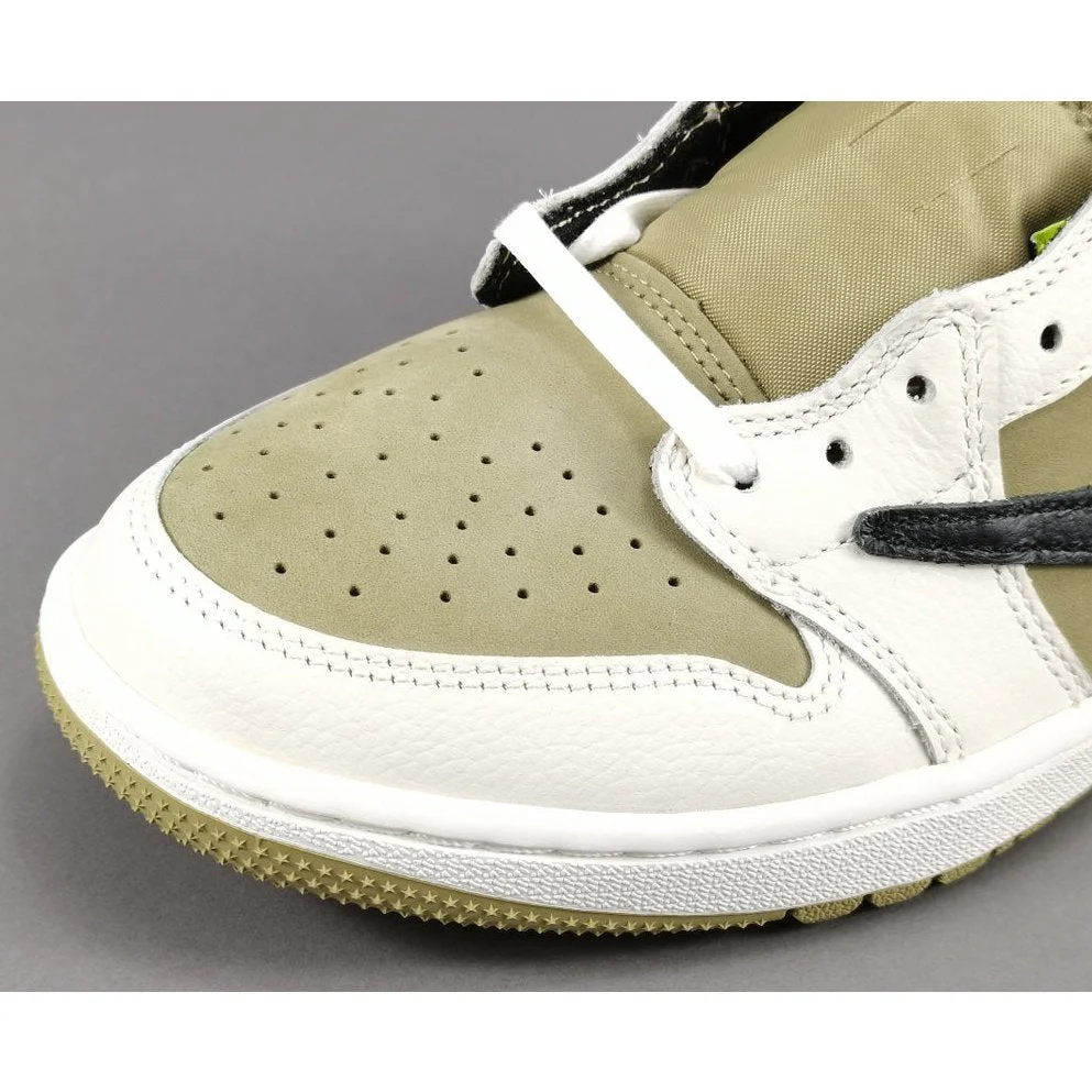 JORDAN 1 LOW GOLF x TRAVIS SCOTT NEUTRAL OLIVE - Soul Replicas