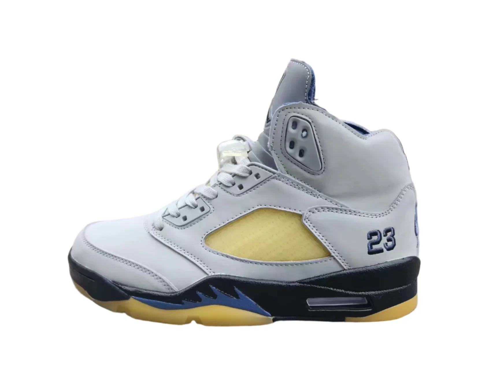 Jordan 5 Gray and Yellow - Soul Replicas