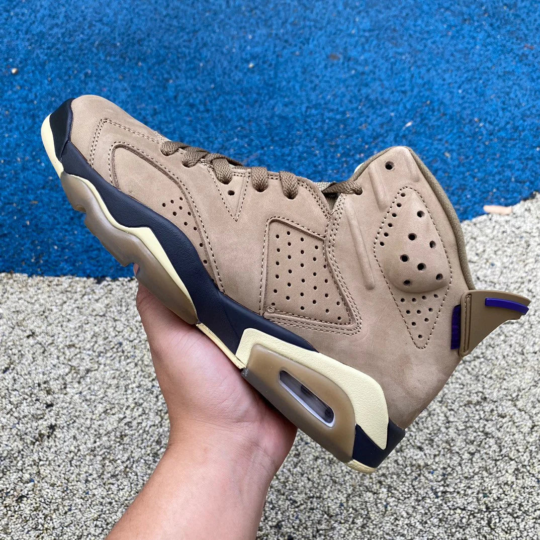 Jordan 6 WMNS Gore-Tex “Brown Kelp - Soul Replicas