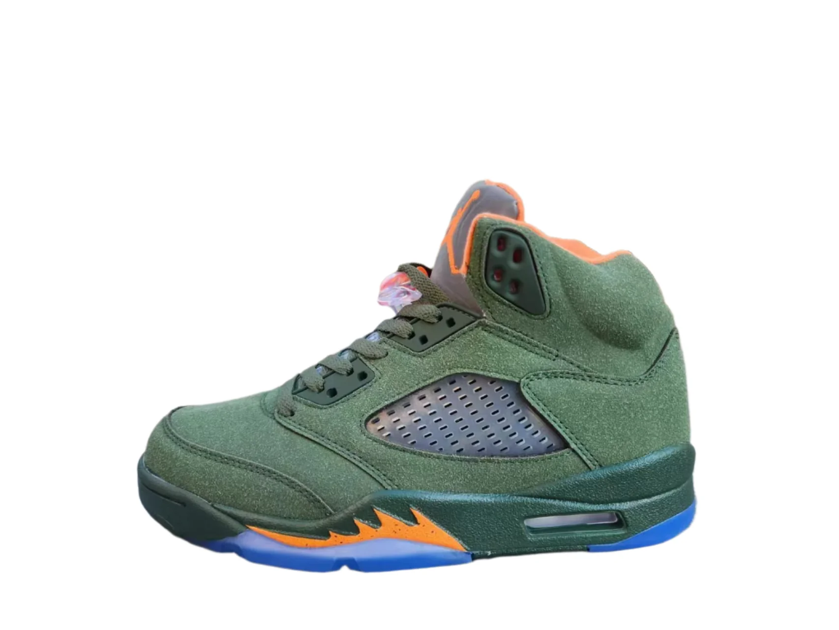 Jordan 5 green and orange - Soul Replicas