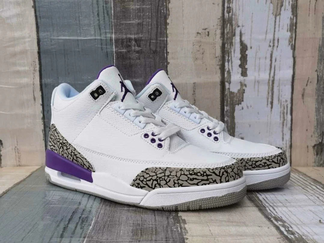JORDAN 3 RETRO x DARK IRIS - Soul Replicas