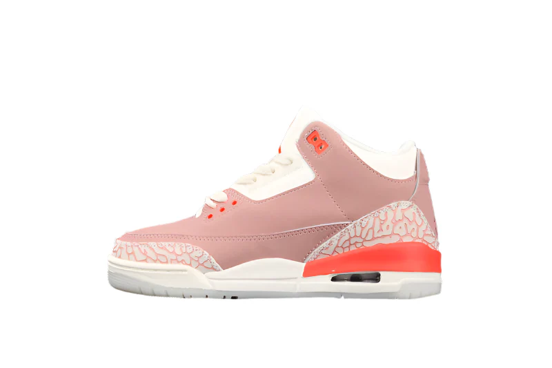 AIR JORDAN 3 RETRO SAIL/RUST PINK/WHITE/CRIMSON - Soul Replicas