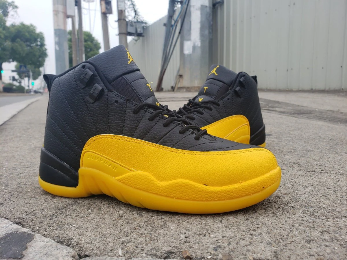 JORDAN 12 RETRO x BLACK UNIVERSITY GOLD - Soul Replicas