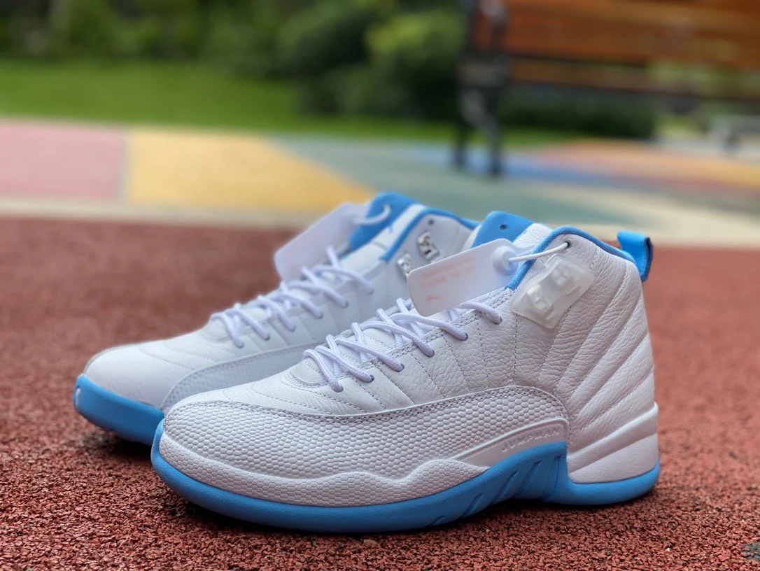 Jordan 12 Retro 'White/University Blue' - Soul Replicas