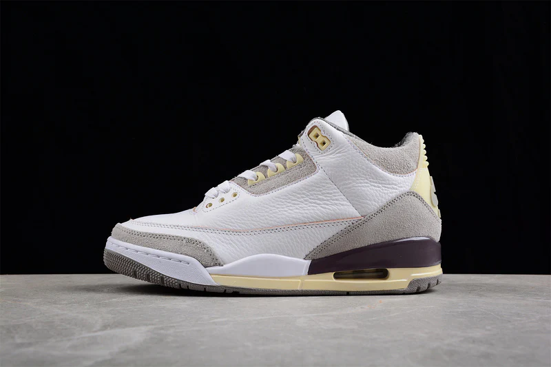 AIR JORDAN 3 RETRO SP RAISED BY WOMEN WHITE/MEDIUM GREY/VIOLET ORE - Soul Replicas